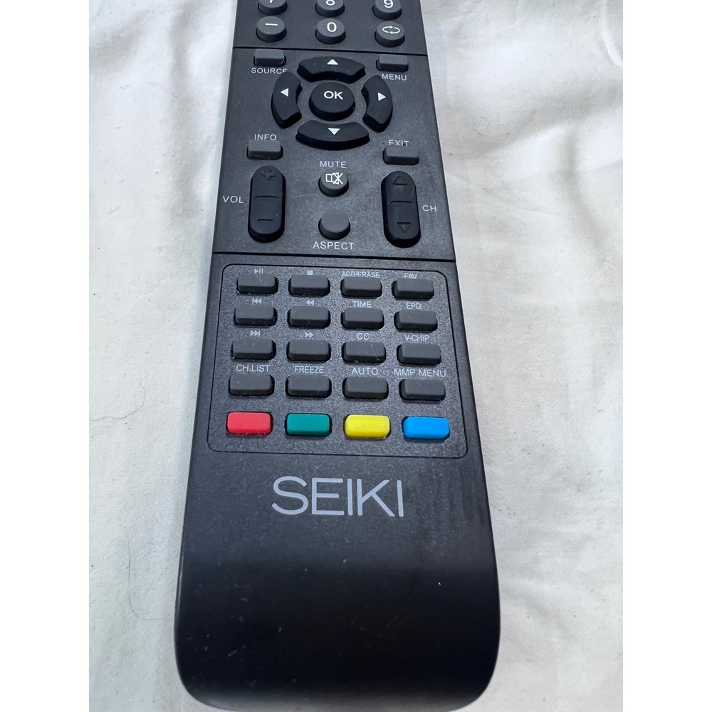 Seiki TV Remote Control HOF11A698GPD5 Black Replacement Controller